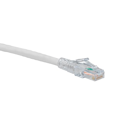 Leviton DATACOM PATCH CORD PCORD CAT 5E SLMLNE BOOT 10 FT WH 5D460-10W
